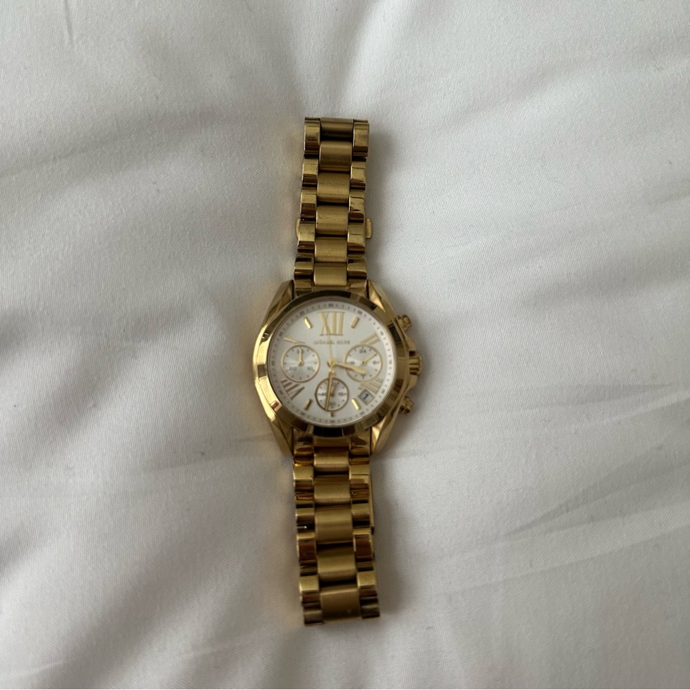 Michael Kors Gold Chronograph Watch - Picture 7 of 7